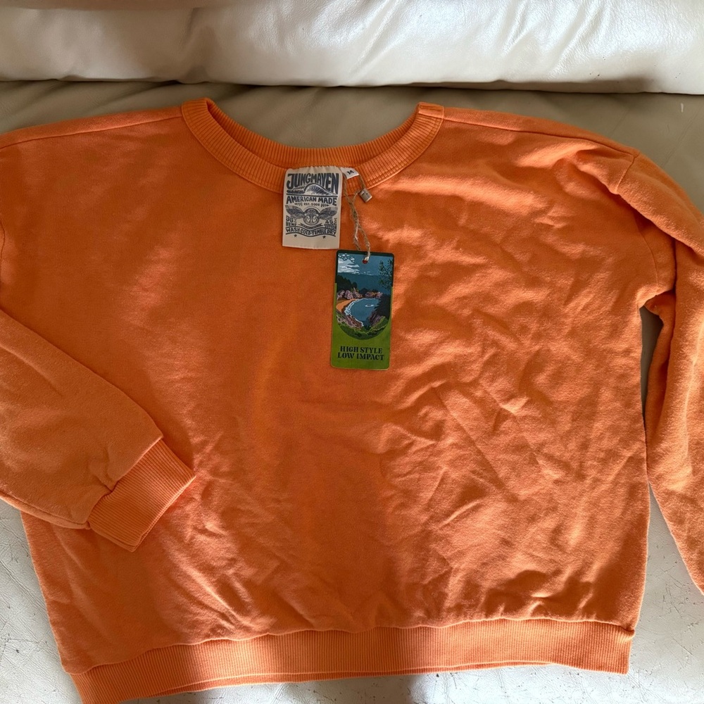 Jungmaven Laguna Cropped Sweatshirt